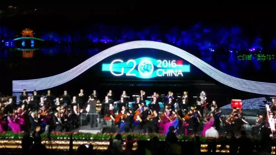 全息投影技术场景应用_杭州G20峰会_摩拓为提供技术支持