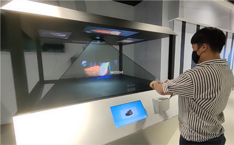 360度全息投影应用于数字展厅设计案例_互动体验