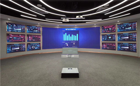 空灵水晶讲台应用于数字展厅设计（局部展示图）