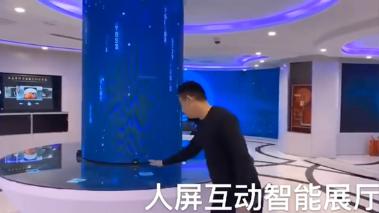 互动艺术_数字瀑布互动系统案例展示