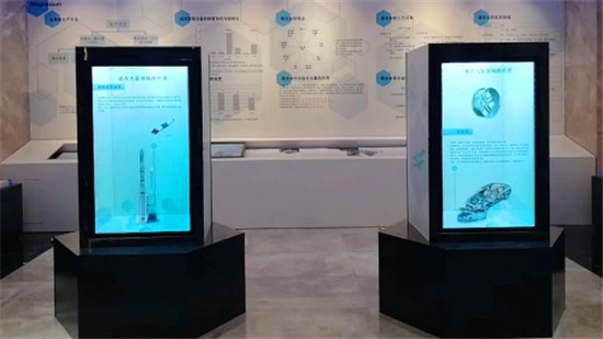 双层透明屏案例展示
