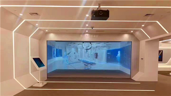 LED大屏运用于纳通医药展厅