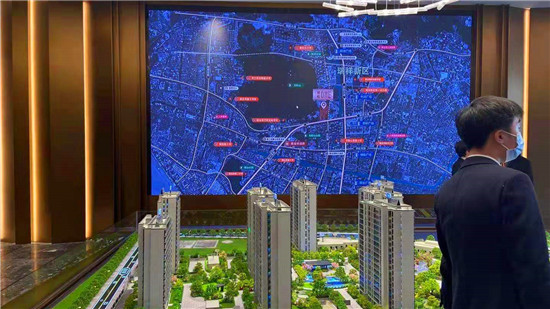 大发地产璞悦售楼处_摩拓为工程案例