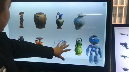 互动透明屏_摩拓为多媒体交互产品