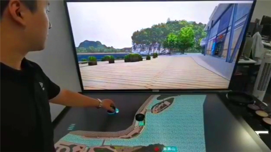 物体识别桌景区漫游_摩拓为多媒体交互产品
