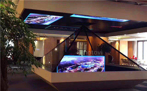 360度全息投影应用于展厅展示领域_摩拓为（motovi)