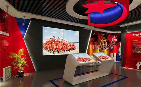 党建展厅多媒体互动设备案例