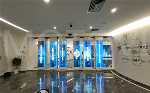 开合滑轨屏_摩拓为工程案例展示