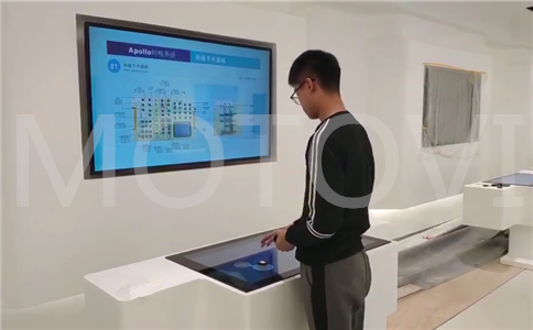 纳通医疗展厅集团_应用物体识别桌_展厅现场