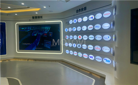 长沙亿达小镇数字展厅现场