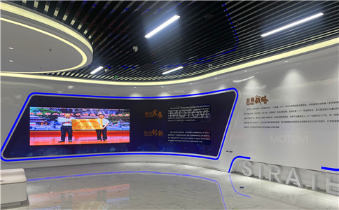 中控系统＋拼接屏案例_应用于新型显示技术展厅（MOTOVI工程案例）