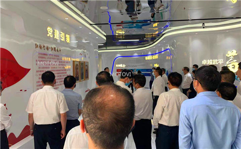数字展厅多媒体互动案例_展厅现场参观