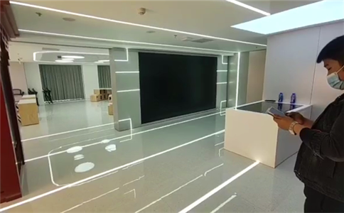 中控系统_调节数字展厅光源亮度_摩拓为工程案例