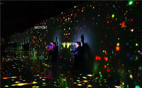 雷达空间沉浸互动_摩拓为MOTOVI数字展厅工程案例_局部展示