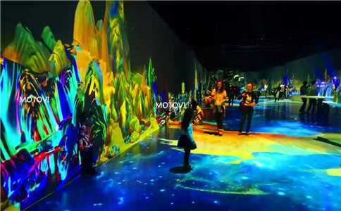 雷达空间沉浸互动_摩拓为MOTOVI数字展厅工程案例