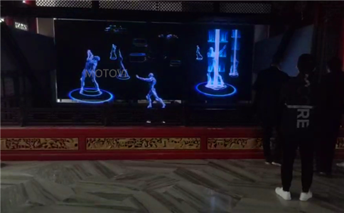 全息幻影成像_摩拓为工程案例（局部图）