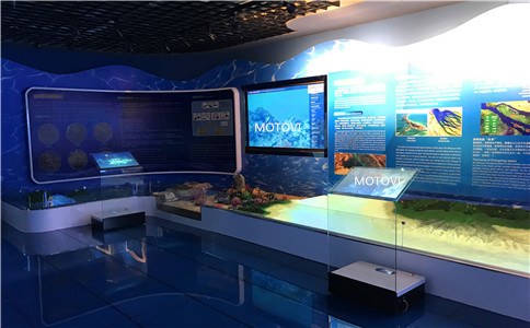 空灵水晶讲台_摩拓为数字展厅工程案例_局部展示