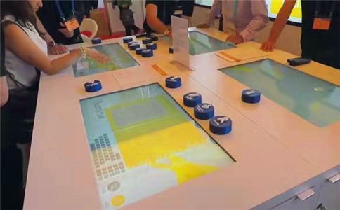 物体识别桌应用数字展厅案例_摩拓为工程案例
