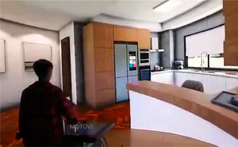 物体识别桌应用于房地产展厅案例_云游览看房_实现“看房自由”