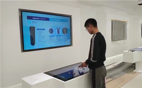 物体识别桌应用于医药展厅案例