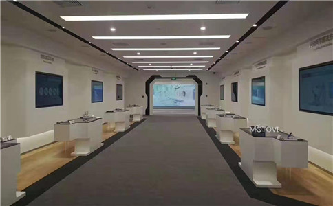 物体识别桌应用于数字展厅_解决展厅展览展示枯燥的问题_摩拓为8台物体识别桌应用于纳通医药展厅案例