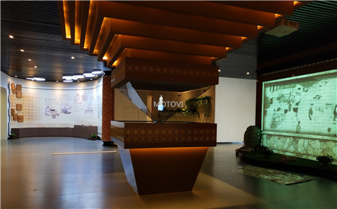 360度幻影成像（全息投影）应用于数字展厅_立体展示展项-摩拓为工程案例