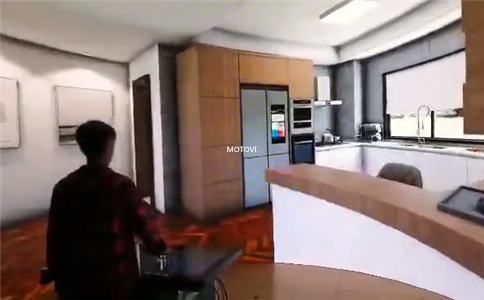 物体识别漫游桌应用于地产展厅企业