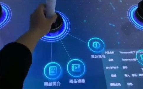 多点互动物体识别桌应用于数字展厅设计_精准物体识别_互动体验