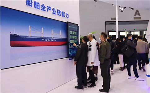 互动滑轨屏应用于数字展厅_互动体验案例展示（局部图）