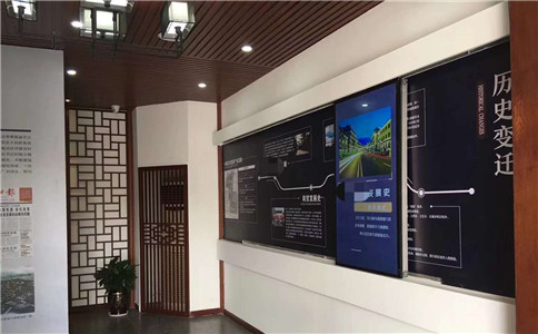 互动滑轨屏应用于数字展厅案例展示