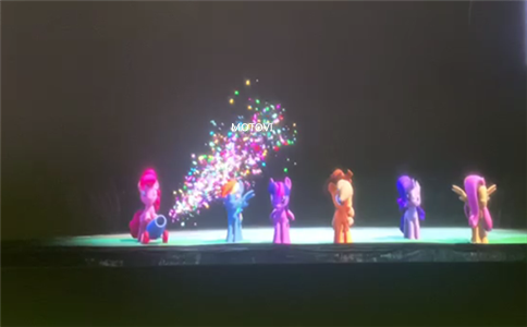 全息投影应用于企业数字多媒体展厅设计_互动体验（局部展示）