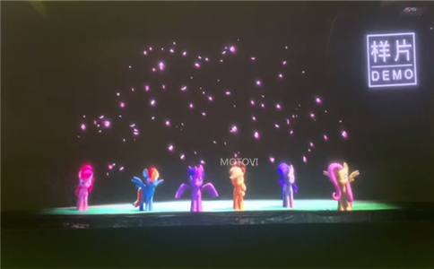 全息投影应用于企业数字多媒体展厅设计_互动体验