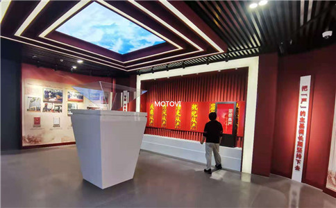 360度全息投影应用于党建展厅案例展示（局部图）