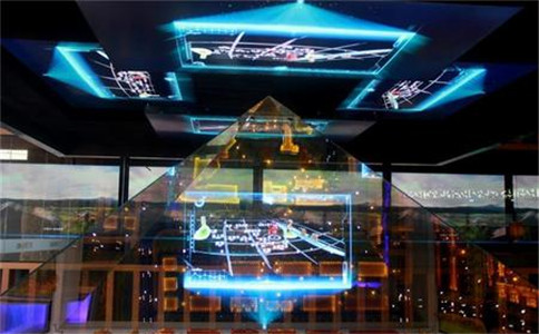 360度全息投影应用于数字展厅设计_互动体验