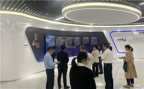 互动滑轨屏应用于科技展厅_智能展厅_摩拓为工程案例展示