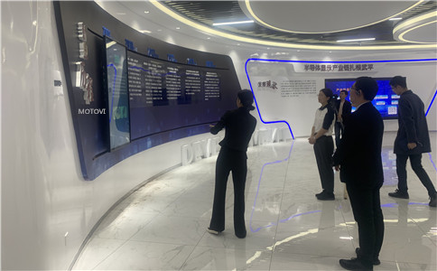 滑轨屏展厅应用案例