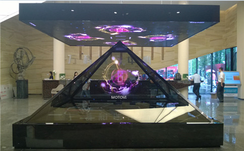 360度全息投影应用于数字展厅设计（局部图展示）