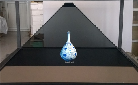 360度全息投影互动装置应用于数字展厅设计_文物展示