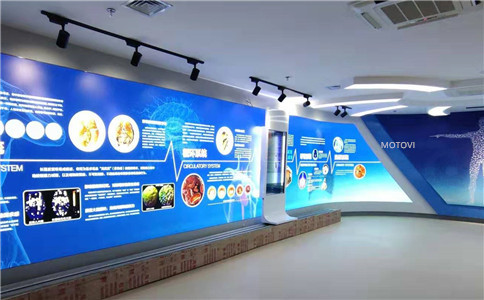 滑轨屏实施方案_滑轨屏互动装置应用于数字展厅设计（局部图））