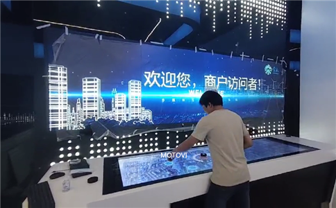 电容识别桌应用于数字展厅设计（局部图展示）