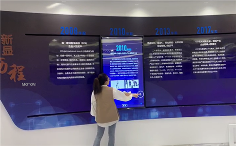 滑轨屏实施方案_互动体验_展厅应用（局部图））