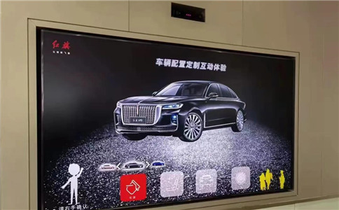 kinect体感互动屏（局部图）