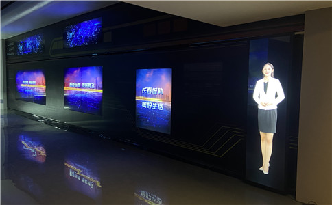 虚拟讲解移屏（局部图）